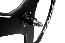 Alpina 3 Spoke Full Carbon Tubular Track Wheelset (White) -Bicycle Components Shop Alpina 3 Spoke Carbon Track Wheelset 10 1