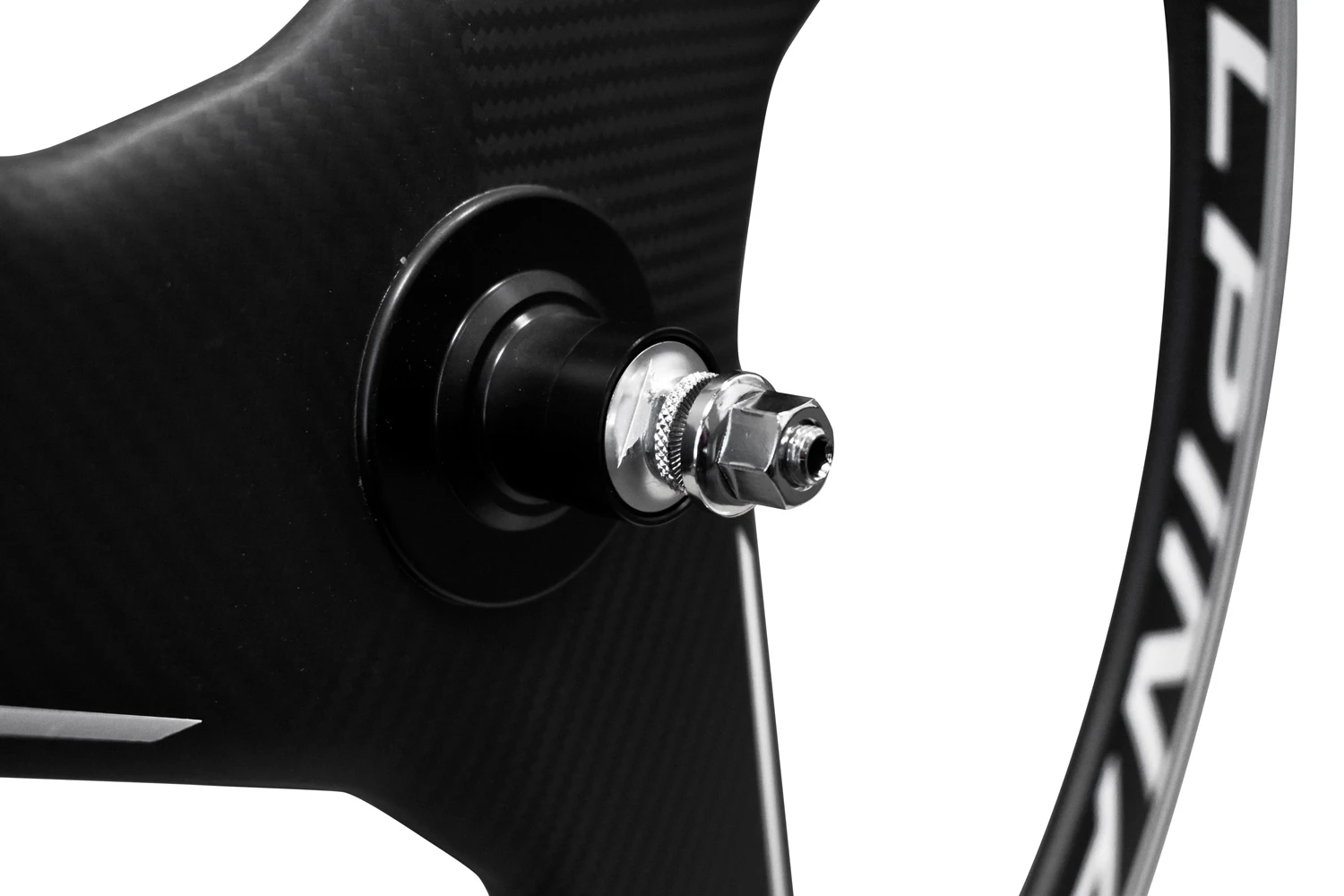 Alpina 3 Spoke Full Carbon Tubular Track Front Wheel 4 Alpina 3 Spoke Full Carbon Tubular Track Front Wheel - Image 4