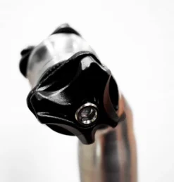 Alpina 31.6mm Titanium Seatpost (350mm Setback) -Bicycle Components Shop Alpina 31 6 titanium 4