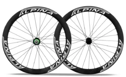 Alpina A5D 50mm Carbon Disc Brake Road Wheelset - (White)