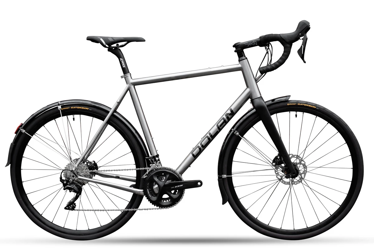 Dolan GXT Titanium Disc Gravel Bike - Shimano-12s-105 R7120