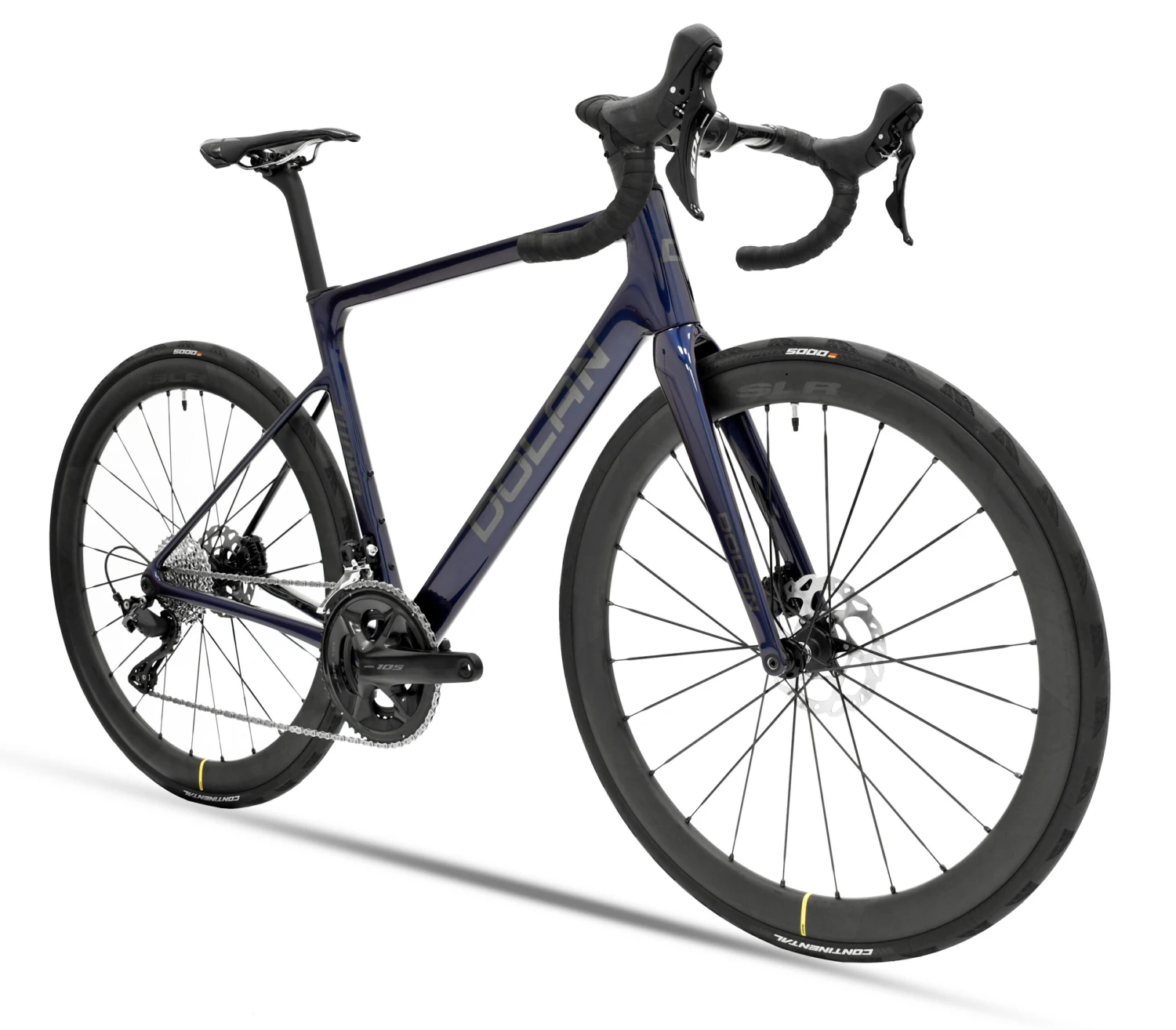 Dolan Tuono Carbon Disc Road Bike - Shimano-12s-105 R7120 2 Dolan Tuono Carbon Disc Road Bike - Shimano-12s-105 R7120 - Image 2